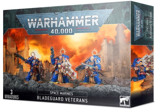 Warhammer 48-44 SPACE MARINES BLADEGUARD VETERANS