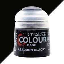 CITADEL 21-25 BASE Abaddon Black