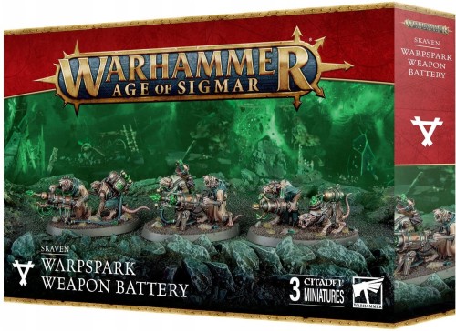 Warhammer Age of Sigmar 90-45 SKAVEN: WARPSPARK WEAPON BATTERY