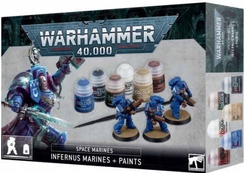 Warhammer 40000 60-11 Infernus Marines PAINTS SET