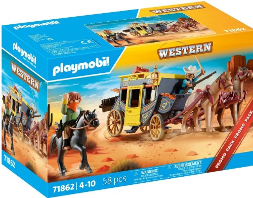 PLAYMOBIL 71862 WESTERN Napad na dyliżans