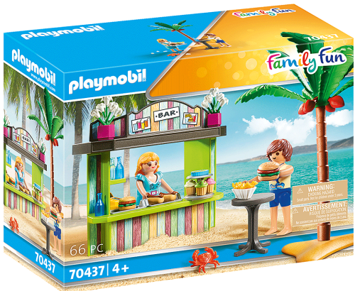 PLAYMOBIL 70437 FAMILY FUN Kiosk na plaży