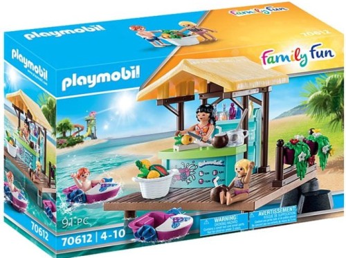 PLAYMOBIL 70612 FAMILY FUN Wypożyczalnia łódek i bar z sokami