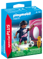 PLAYMOBIL 70875 Piłkarka z bramką