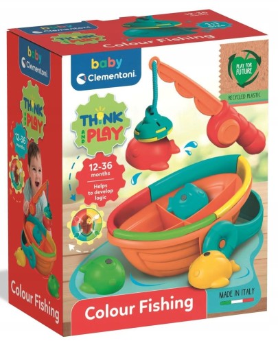 Clementoni 17581 Cle Baby Zabawka Logiczna Wędka