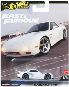 Hot Wheels HNW46 JBL93 F&F Mazda RX-7 FD
