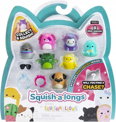 Squishmallows SQAL0024 Squish A Longs Zestaw 8 figurek