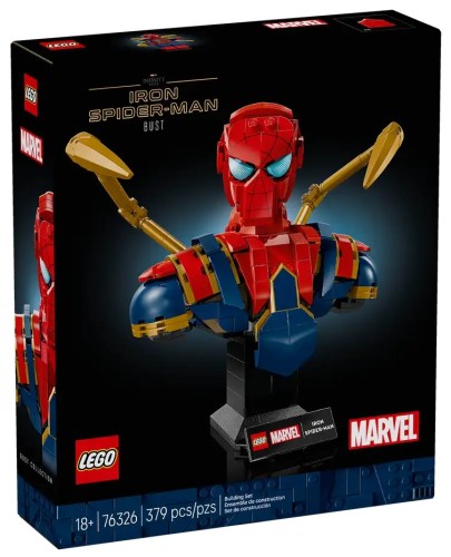 LEGO Super Heroes 76326 Popiersie Iron Spider-Mana