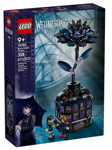LEGO Wednesday 76784 Kwiat czarnej dalii