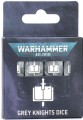 Warhammer 40000 57-15 GREY KNIGHTS DICE zestaw kości