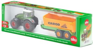 SIKU S1989 Farmer Traktor z podnośnikiem