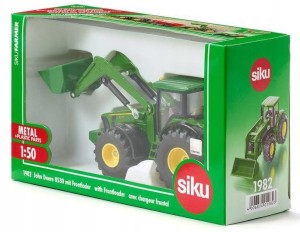 SIKU S1982 Farmer John Deere z przednią ładowarką