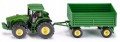 SIKU S1953 Farmer Traktor z przyczepą