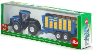 SIKU S1947 Farmer New Holland T9.560 z przyczepą