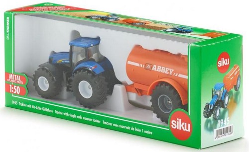 SIKU S1945 Farmer Traktor z jednoosiową cysterną