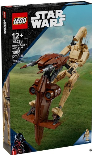 LEGO Star Wars 75428 Droid bojowy z platformą STAP