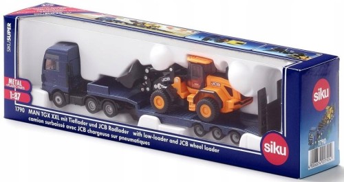SIKU S1790 Super Ciężarówka MAN TGX XXL z ładowarką