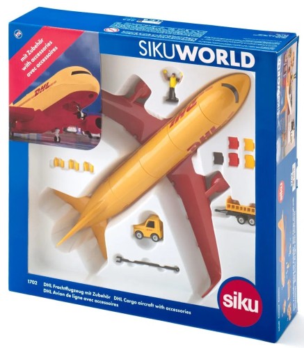 SIKU S1702 WORLD Samolot transportowy DHL