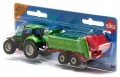 SIKU S1673 16" Traktor z przyczepą