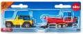 SIKU S1658 16" Jeep z łodzią