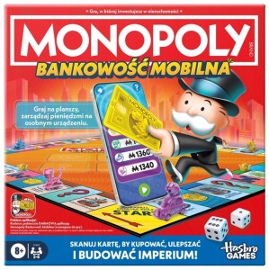 Hasbro Monopoly G1424100 App Banking Bankowość mobilna