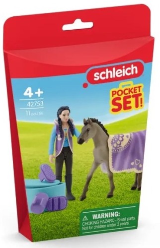 Schleich 42753 Zestaw pielęgnacyjny dla konia criollo definitivo z Kim