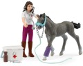 Schleich 42752 Zestaw do Pielęgnacji Koni ze Źrebakiem Trakeńskim