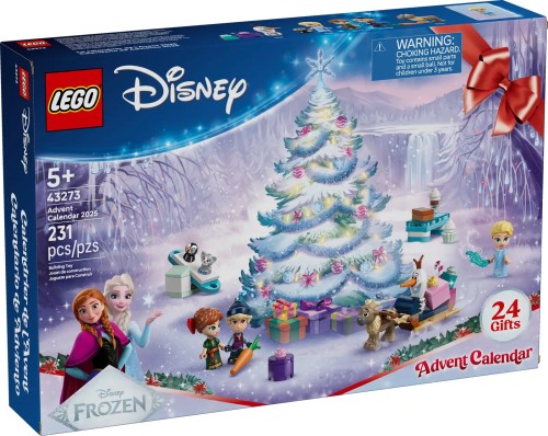LEGO Disney 43273 Kalendarz Adwentowy Kraina Lodu 2025