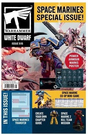Warhammer WD08-60 White Dwarf AUG-25