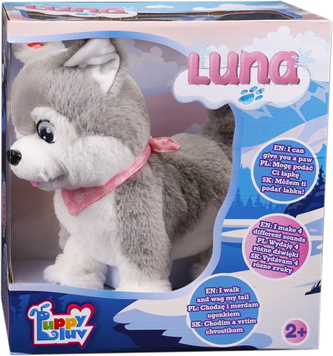 PUPPY LUV DKO8277 Piesek interaktywny Duży Luna
