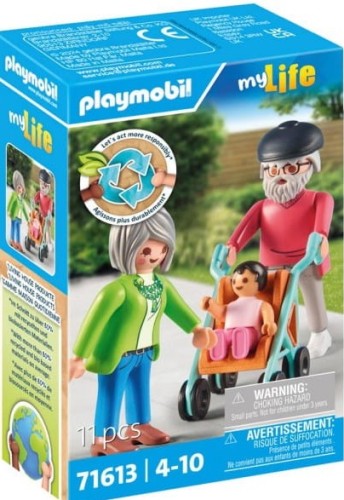 PLAYMOBIL 71613 MY LIFE Dziadkowie z wnukiem