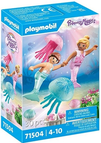 PLAYMOBIL 71504 PRINCESS MAGIC Małe syrenki z meduzami
