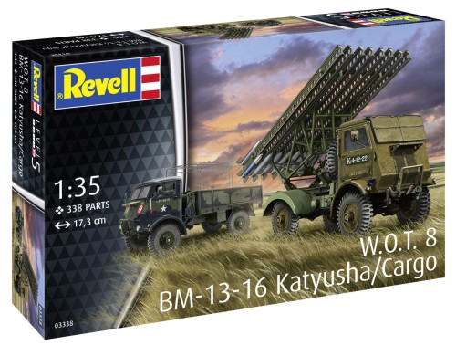 Revell 03338 W.O.T. 8 BM-13-16 Katyusha/Cargo
