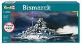 Revell 75802 German Battleship Bismarck - Starter Kit