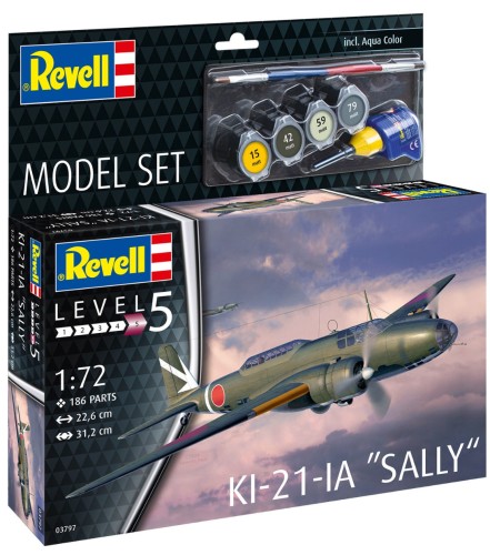 Revell 63797 Ki-21-la Sally Model Set
