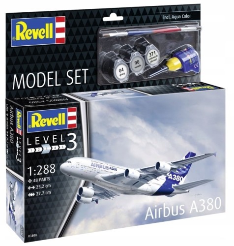 Revell 63808 Airbus A380 - Model Set