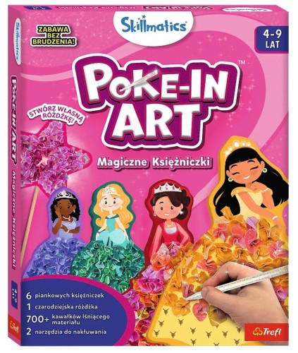 Skillmatics 62611 Poke-In Art - Magiczne Księżniczki