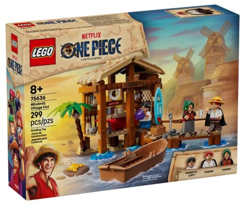 LEGO One Piece 75636 Chatka w wiosce Fuusha