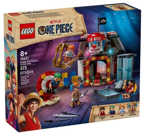 LEGO One Piece 75637 Namiot cyrkowy klauna Buggy’ego