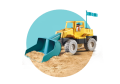 PLAYMOBIL 9145 Koparka