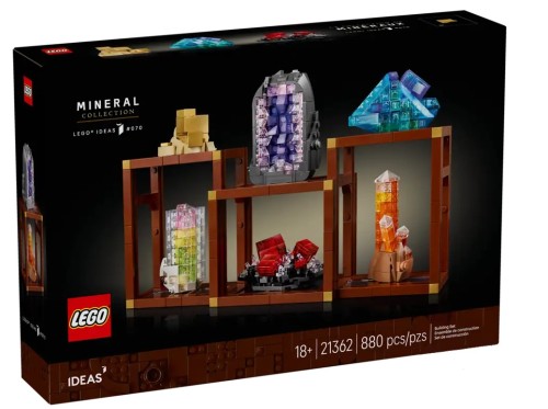 LEGO Ideas 21362 Kolekcja minerałów