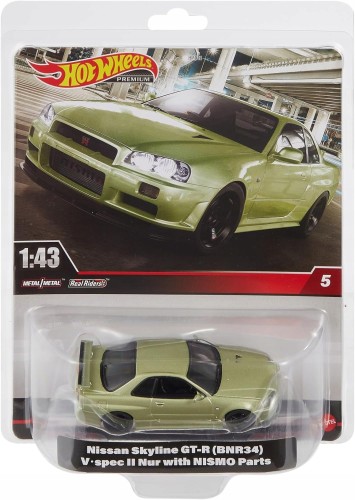 Hot Wheels HMD41 HMD47 PREMIUM Nissan Skyline GT-R 1:43