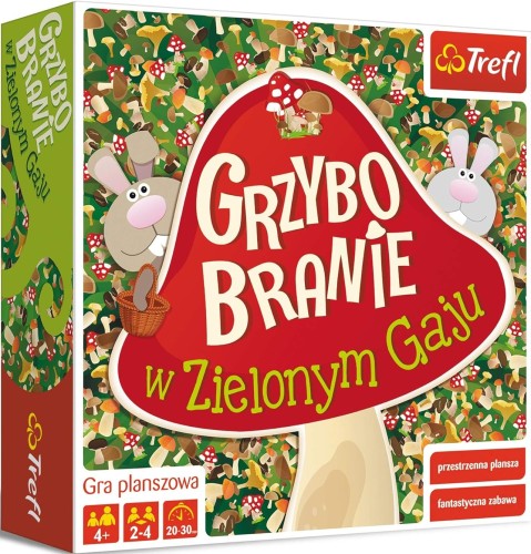 Trefl - Grzybobranie w zielonym gaju gra planszowa