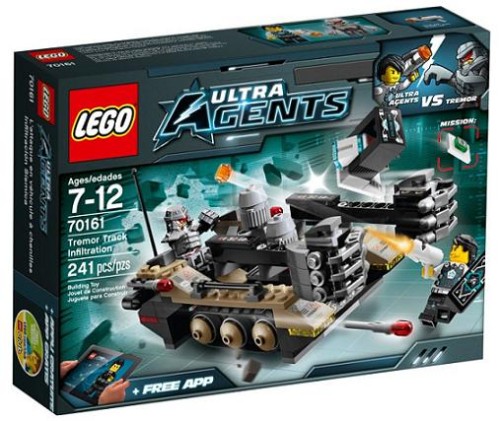 LEGO 70161 Ultra Agents  Pojazd gąsienicowy