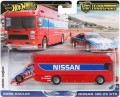Hot Wheels FLF56 HRV44 TEAM TRANSPORT Euro Hauler & Nissan 300 ZX GTS