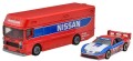 Hot Wheels FLF56 HRV44 TEAM TRANSPORT Euro Hauler & Nissan 300 ZX GTS