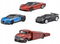Hot Wheels GMH39 HCR54 Diorama Hyper Cars Zestaw 4 autek