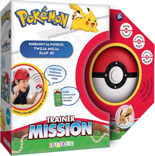 Zanzoon POKEMON Trainer Mission - Misja Trenera gra elektroniczna