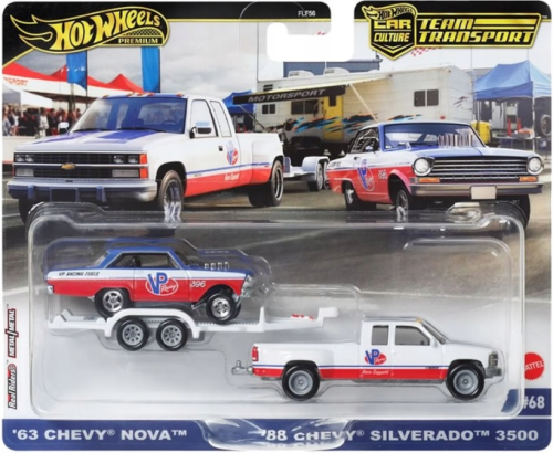 Hot Wheels FLF56 HRV42 Chevy Nova & Silverado