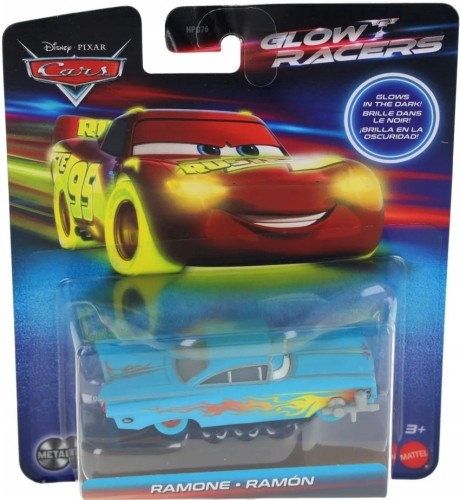 Cars HPG76 HPG79 GLOW RACERS Ramone Świecący w ciemności